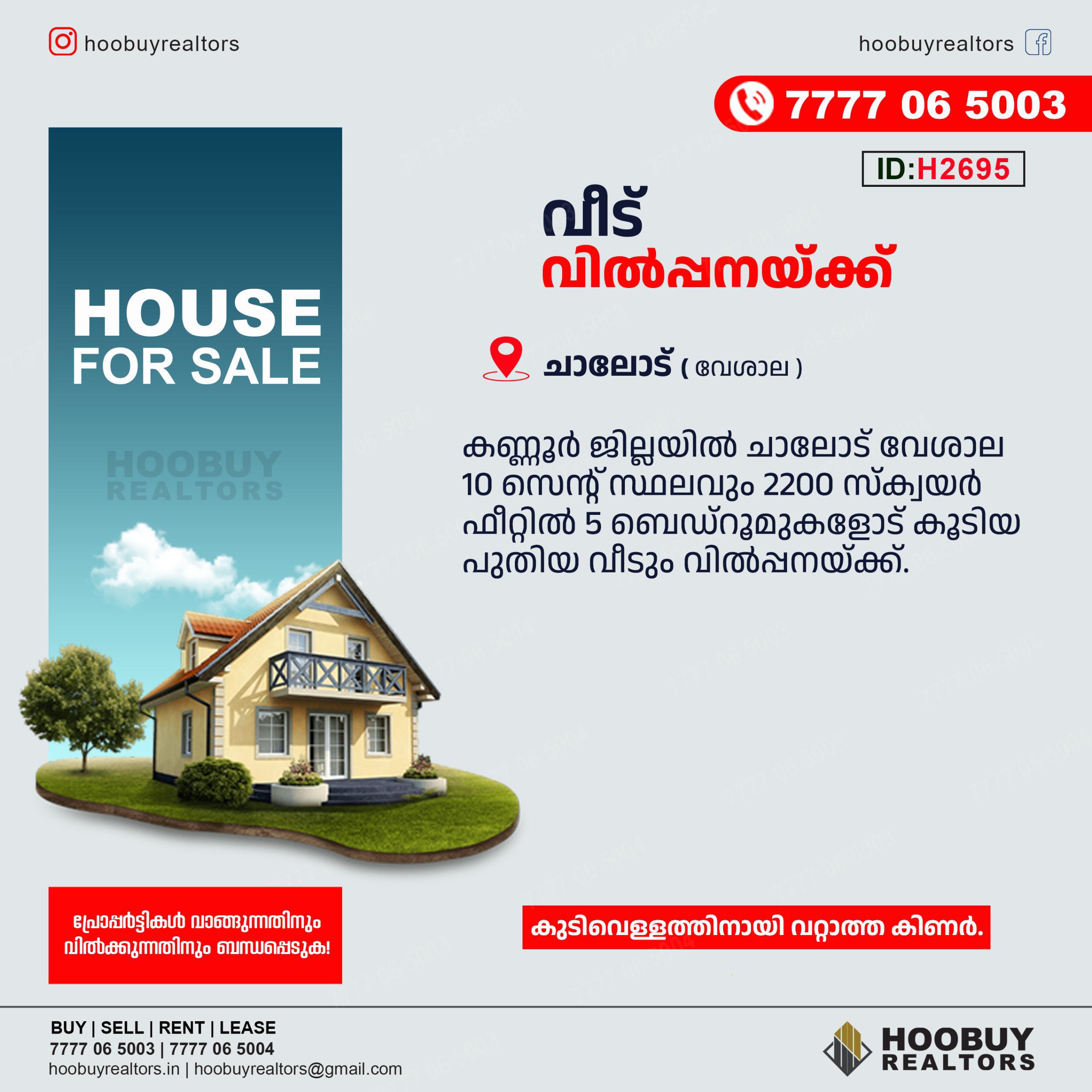 10 CENT HOUSE PLOT FOR SALE IN KANNUR (ID H2695)