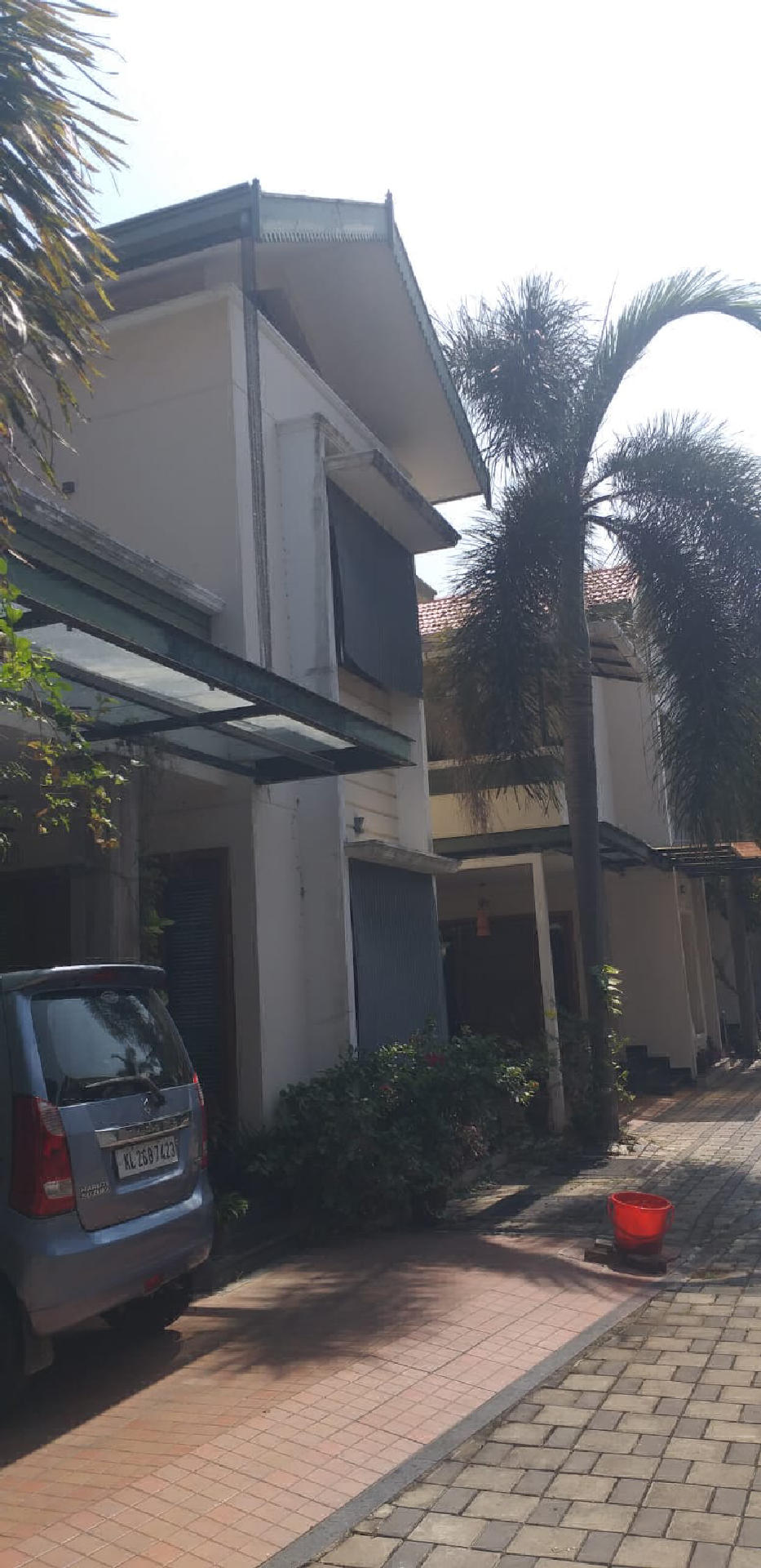 4.497 cents  plot with 1808 sqft 3 bhk  gated villa for sale at Edappally.
