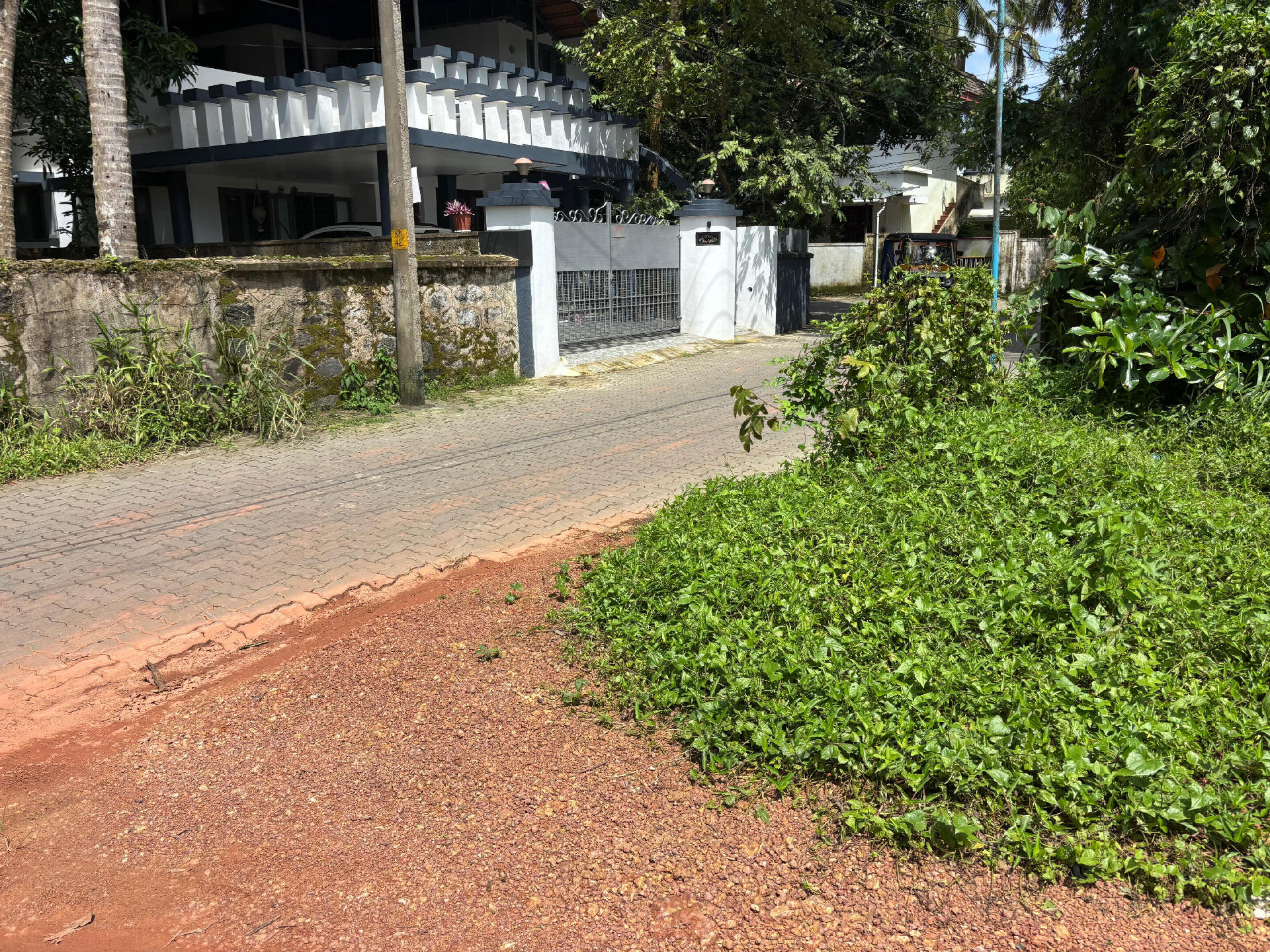30 Cents  plot for sale at Tripunithura.