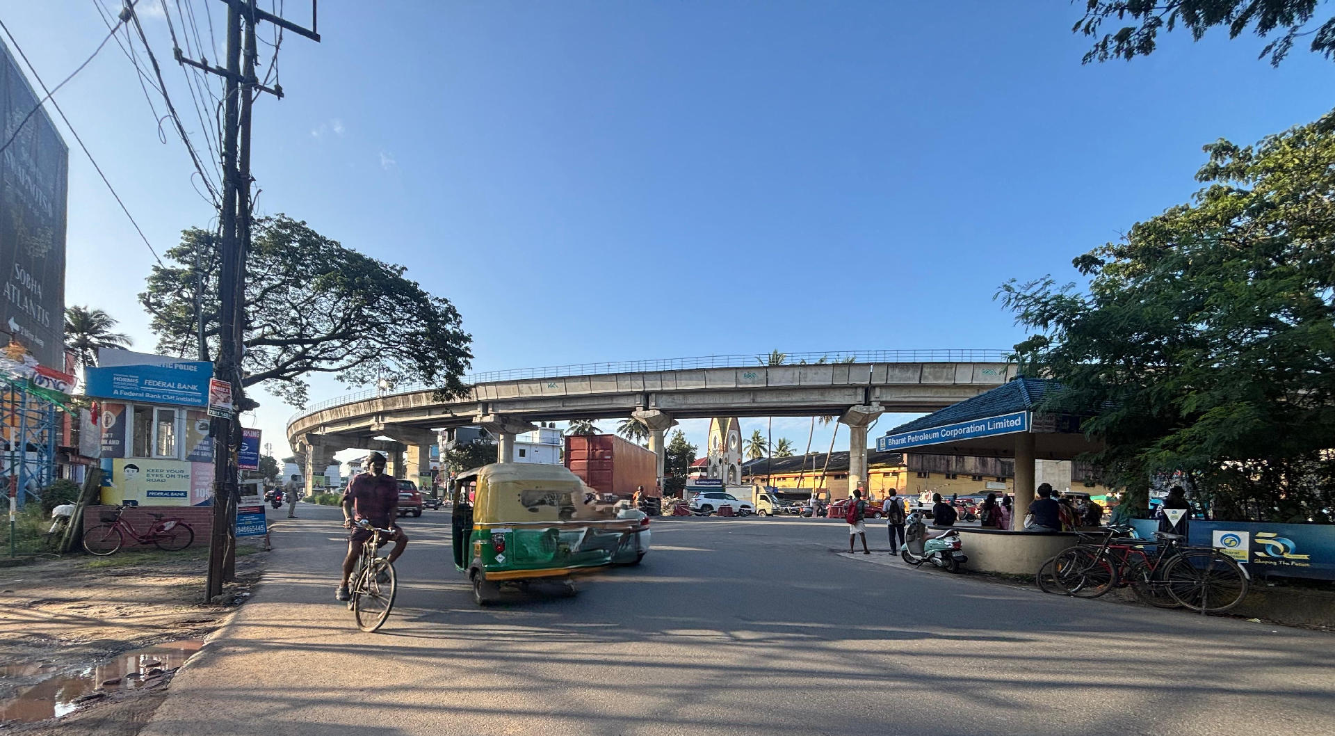 23 cents of commercial plot for sale at Poonithura .