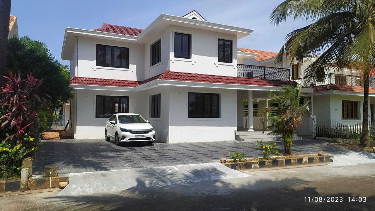 Gated villa for sale at Periyar Nagar, Aluva