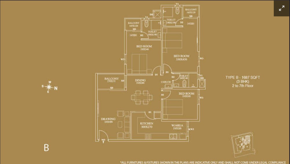 3 BHK