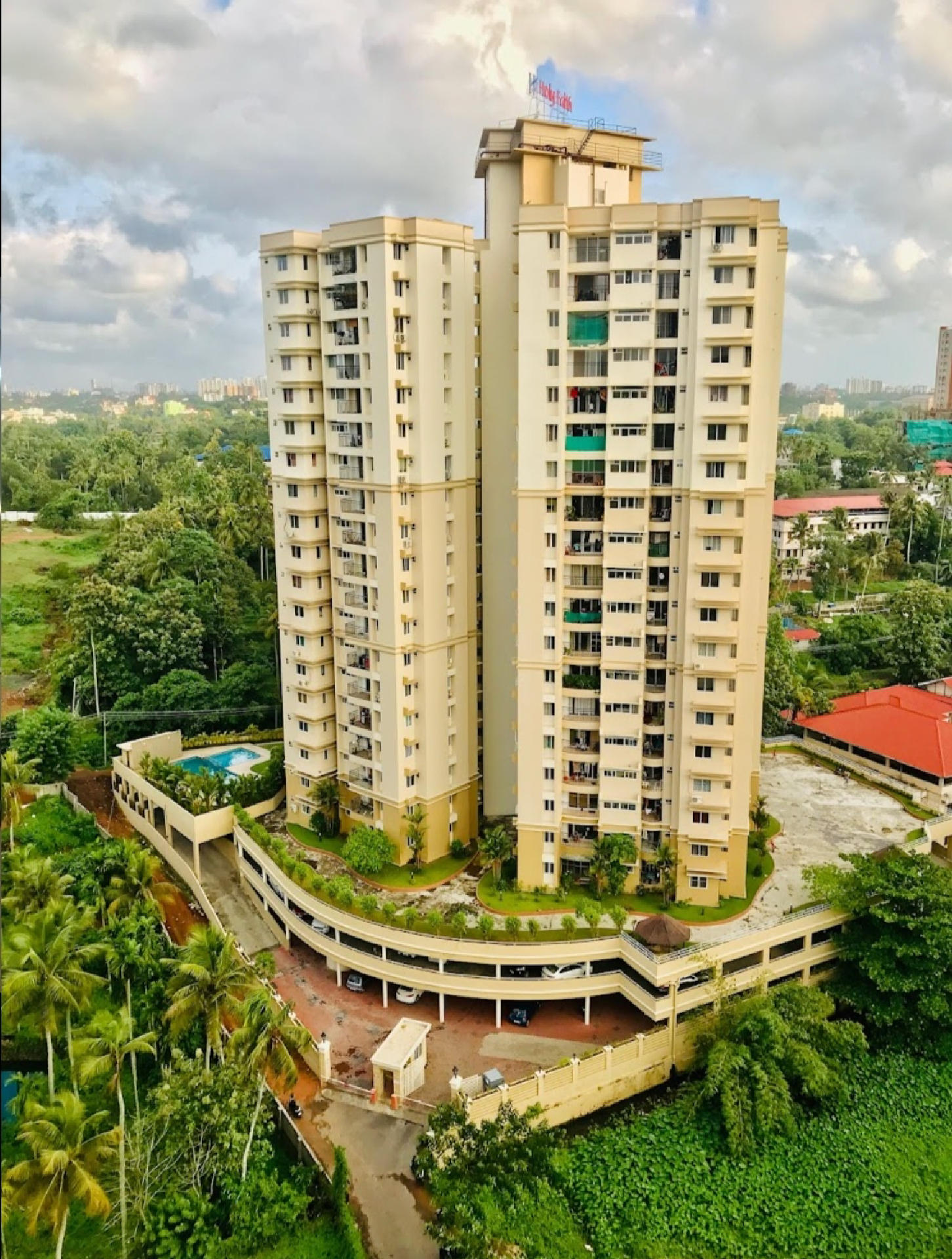 HOLY FAITH - TOWER OF FAITH - Flat for sale at Tof Rd, Vallathol Padi, Kollamkudimugal, Kakkanad, Kochi, Kerala, 682037, India
