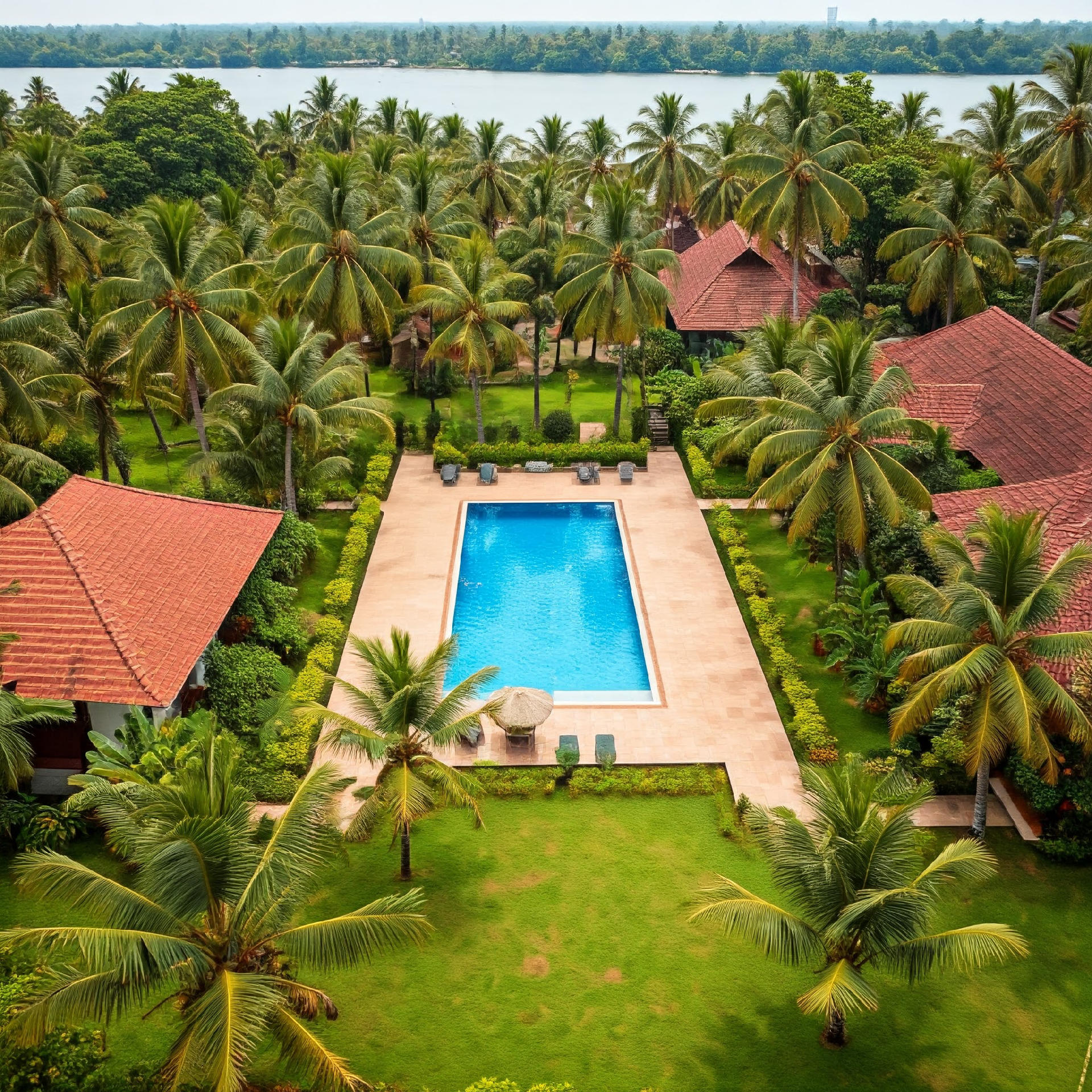 LUXURY CLASS BACK WATER RESORT FOR SALE IN KERALA