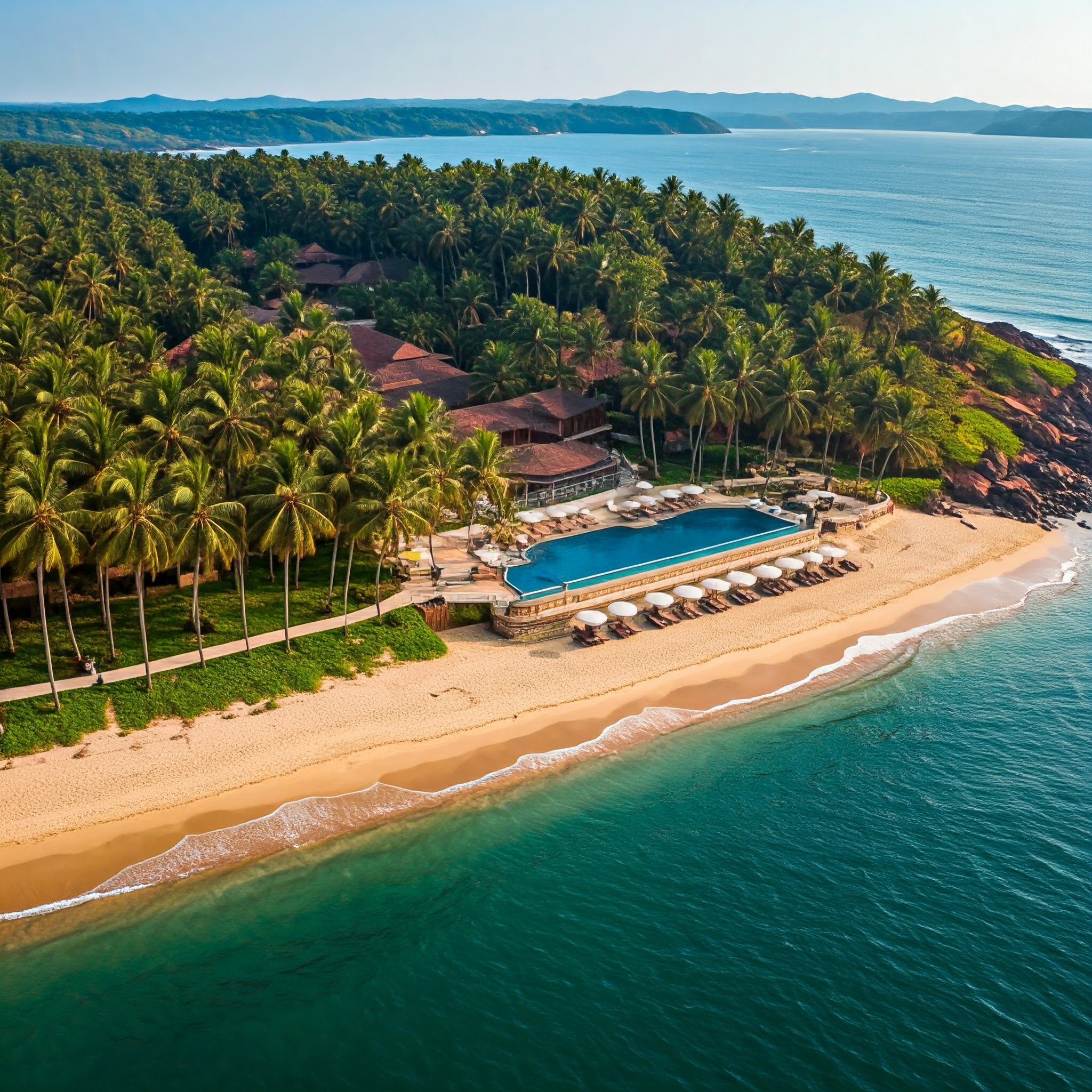 LUXURY 4-STAR BEACHFRONT RESORT FOR SALE IN GOA