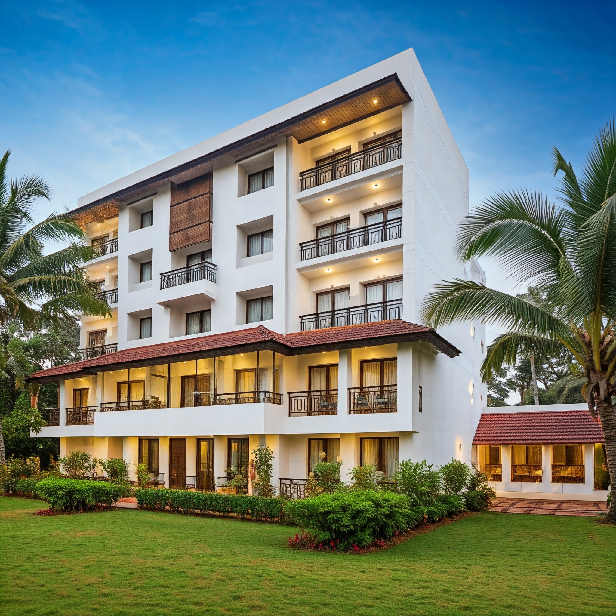 AFFORDABLE LUXURY 4 STAR BAR HOTEL AT A POPULAR TOURIST DESTINATION IN KERALA.