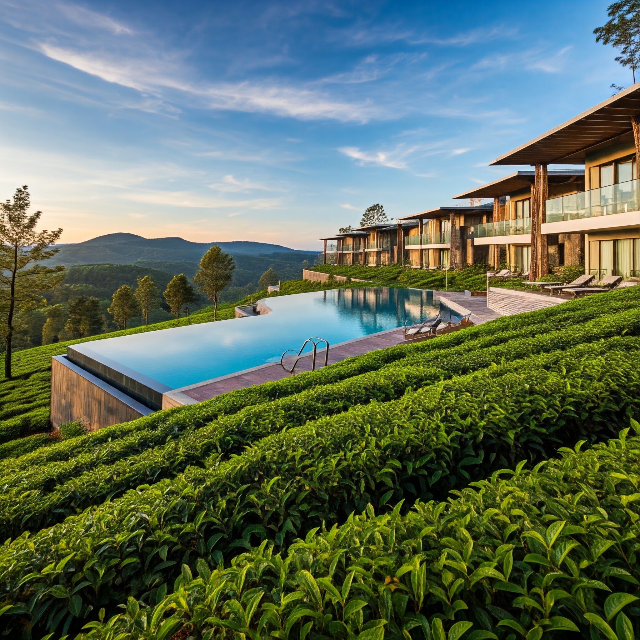 LUXURY 5-STAR RESORT SURROUNDED BY NATURE WITH SCENIC DAM VIEW FOR SALE IN KERALA