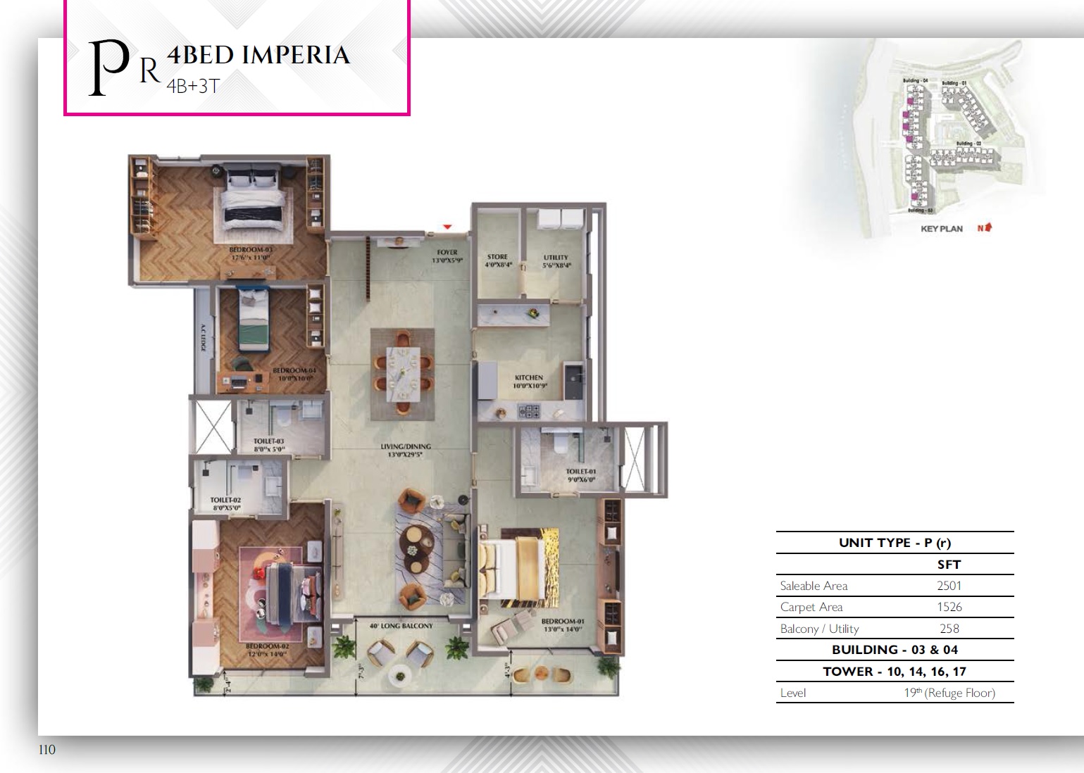 4 Bed Imperia 4B+3T